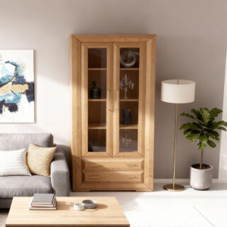 Vitrina de madera modelo EPOCA