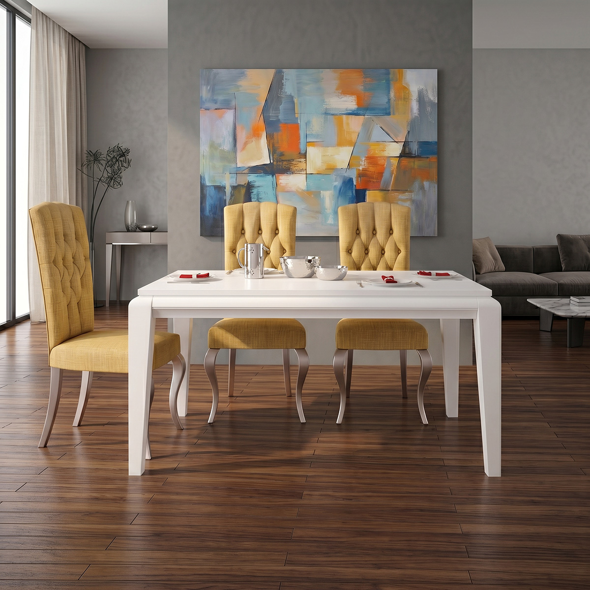 Mesa de Comedor Azahar 140x90 / Mod. 4302 - Imagen 5