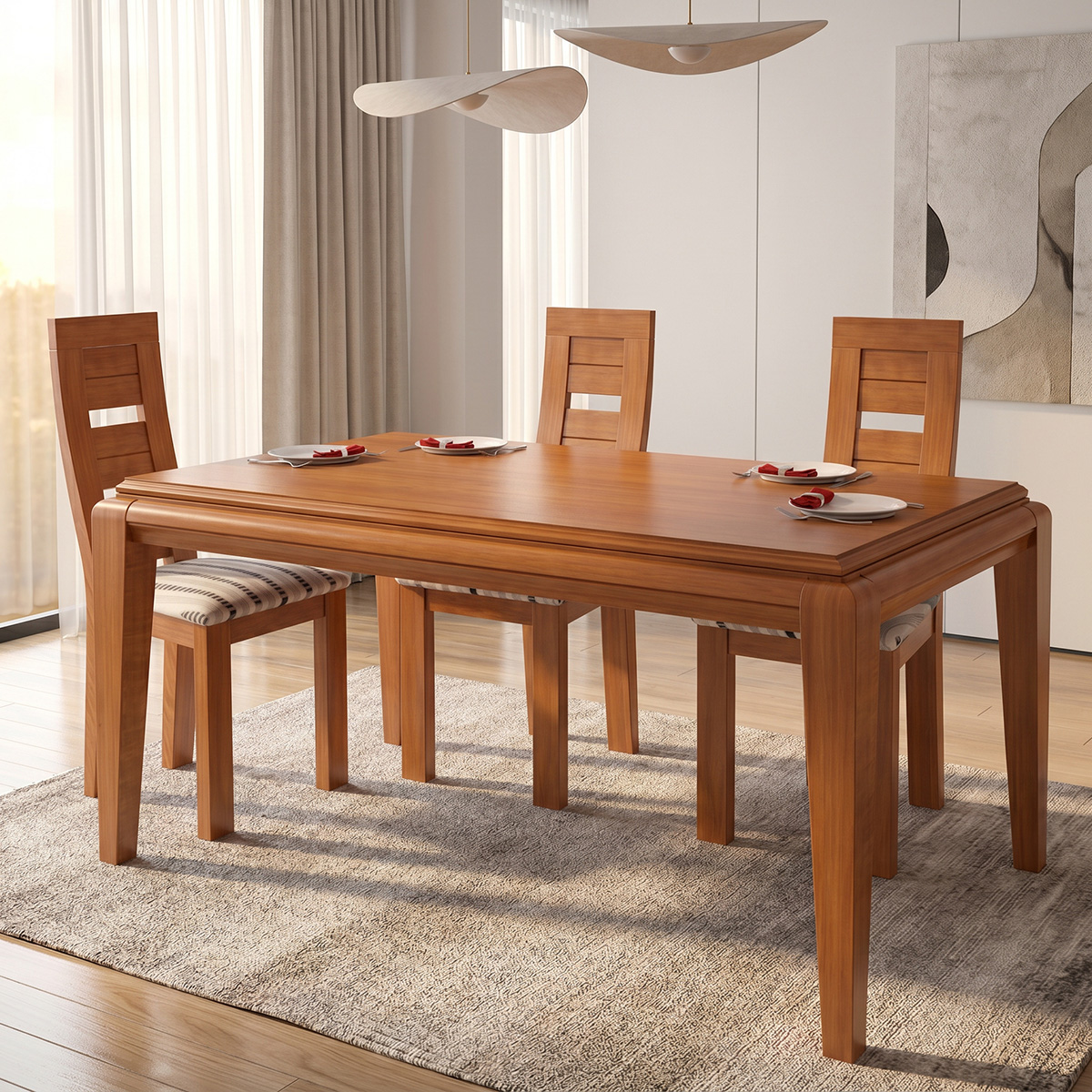 Mesa de Comedor Azahar 140x90 / Mod. 4302 - Imagen 2