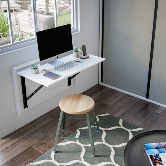Dormitorio Juvenil HK 09 con Compacto, Armario Corredera y Escritorio Abatible / Mod. 2404 - Imagen 3