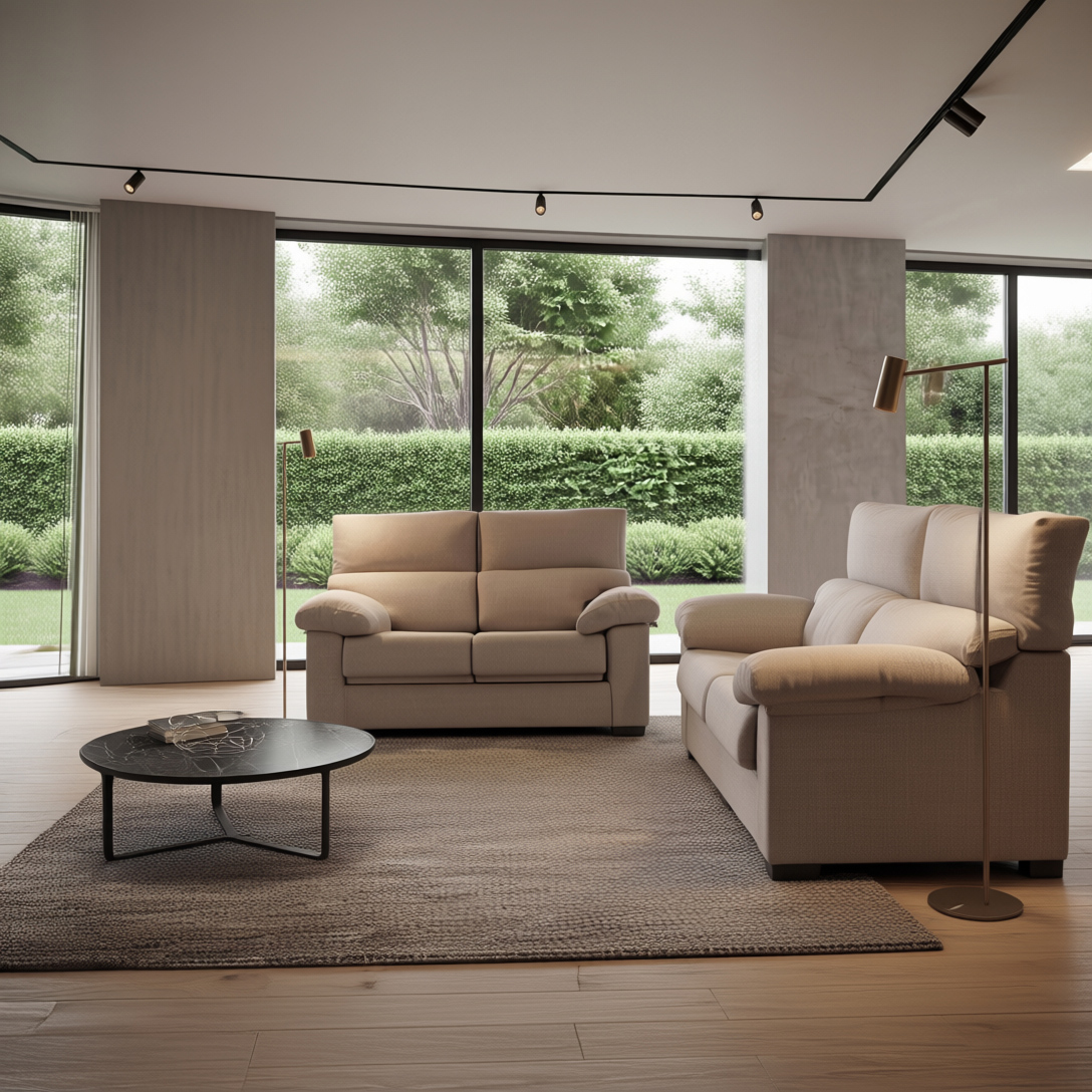 Conjunto de Sofás 3+2 plazas / Mod. 5206 - Imagen 2