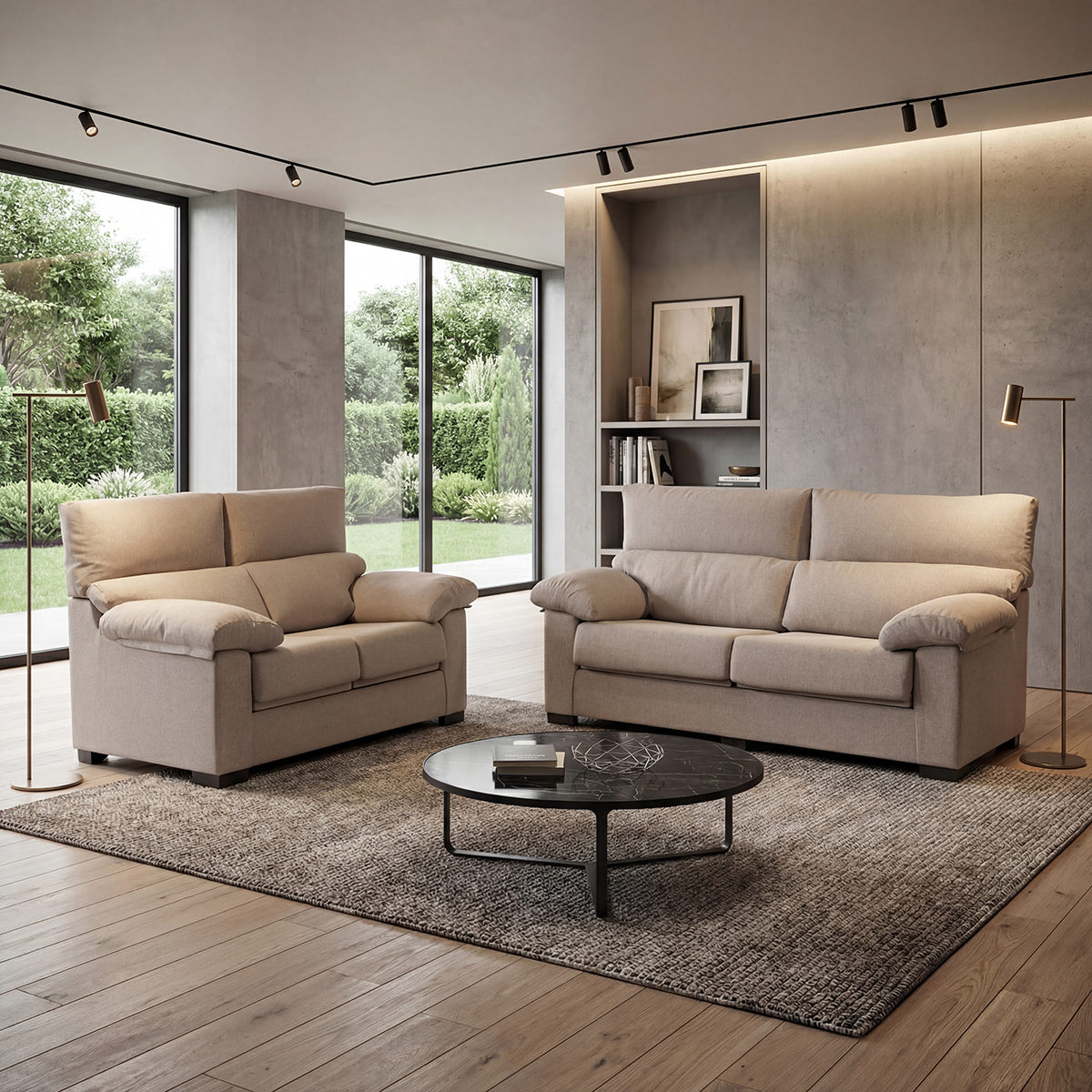 Conjunto de Sofás 3+2 plazas / Mod. 5206