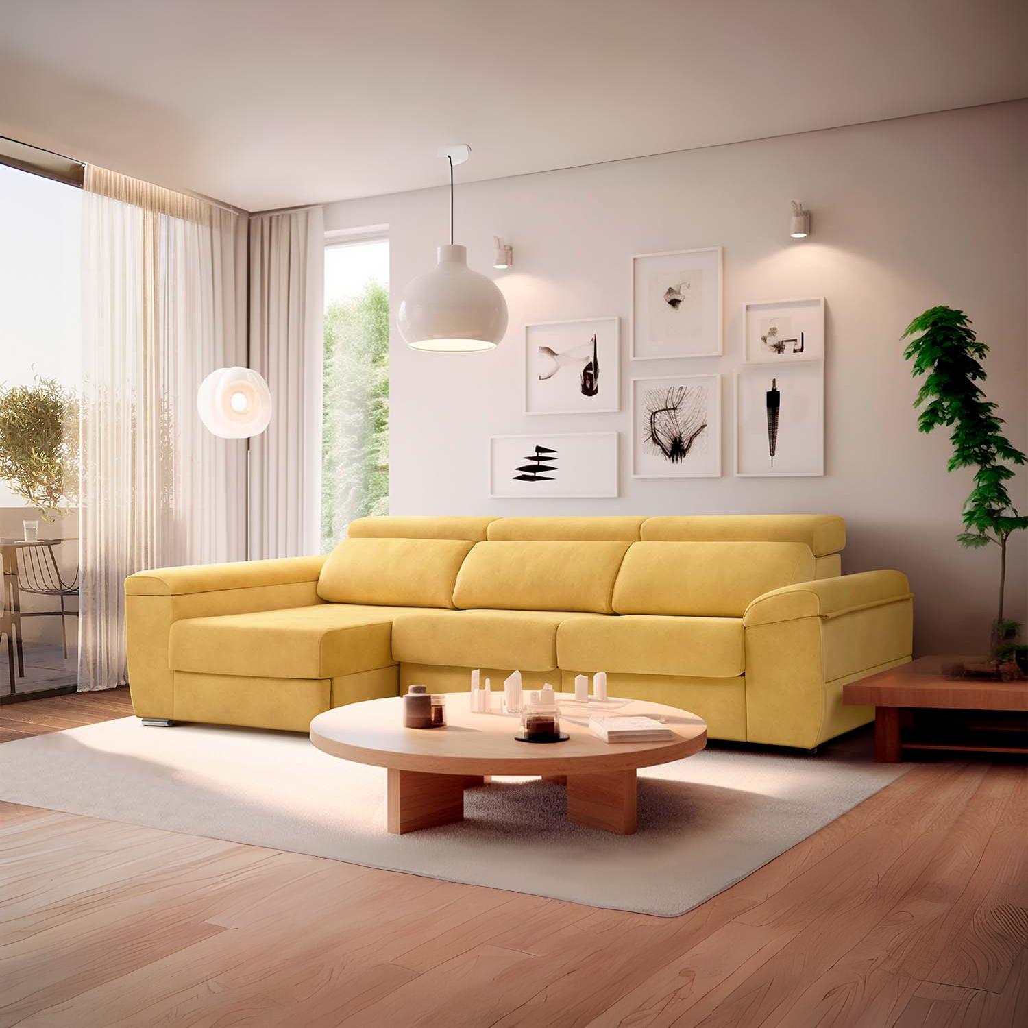 Chaiselongue Cama de asientos con Carro 280 cm / Mod. 5106