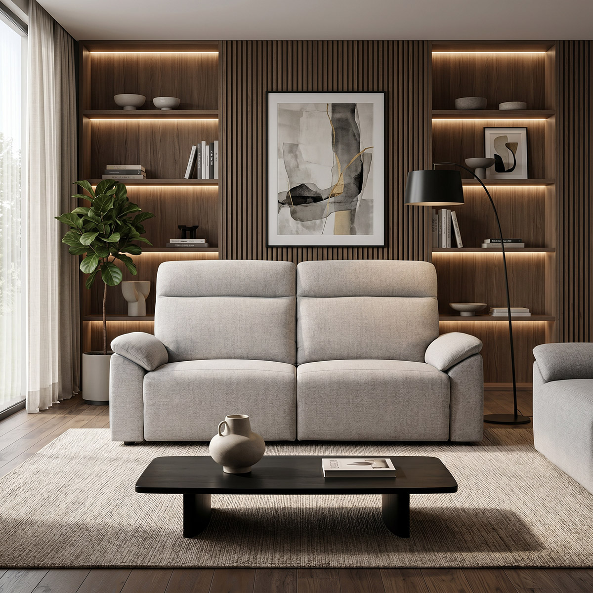 Conjunto de Sofás 3+2 plazas relax eléctrico / Mod 5205 - Imagen 3