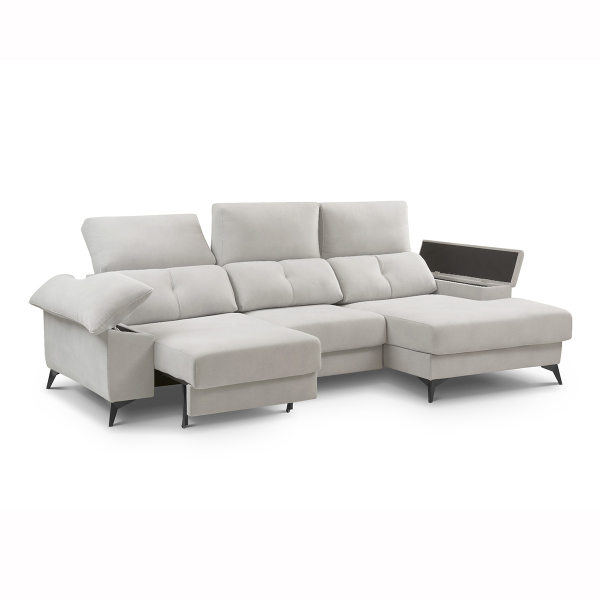 Chaiselongue Carolina Medida 275 cm / Mod. 5122 - Imagen 2