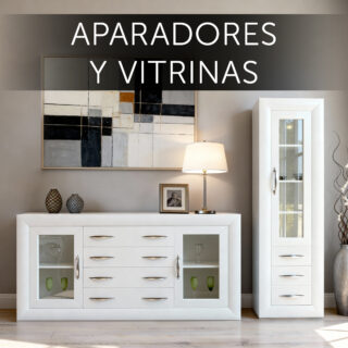 Aparadores y vitrinas