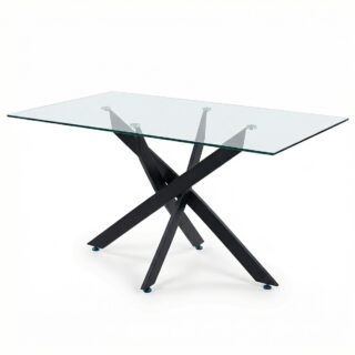 Mesa comedor moderna de cristal / Mod. 4311