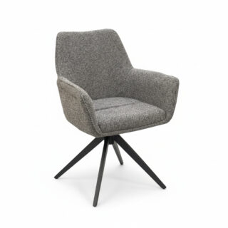 Silla tapizada giratoria con sistema de retorno / Mod. 4415