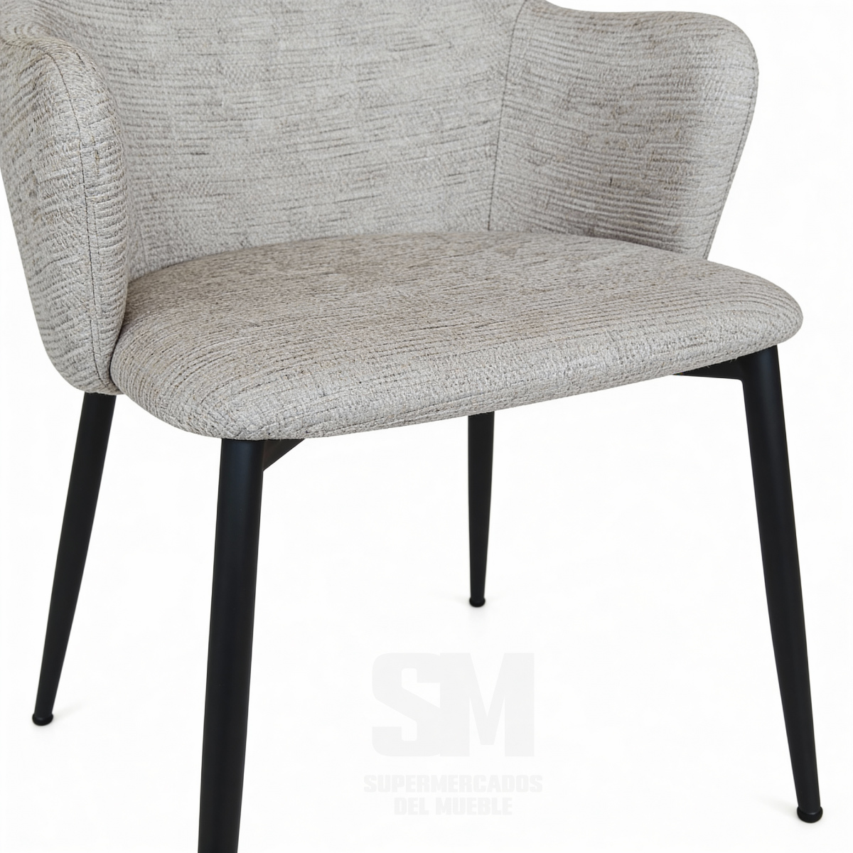 Silla de comedor tapizada con brazos / Mod. 4420 - Imagen 3