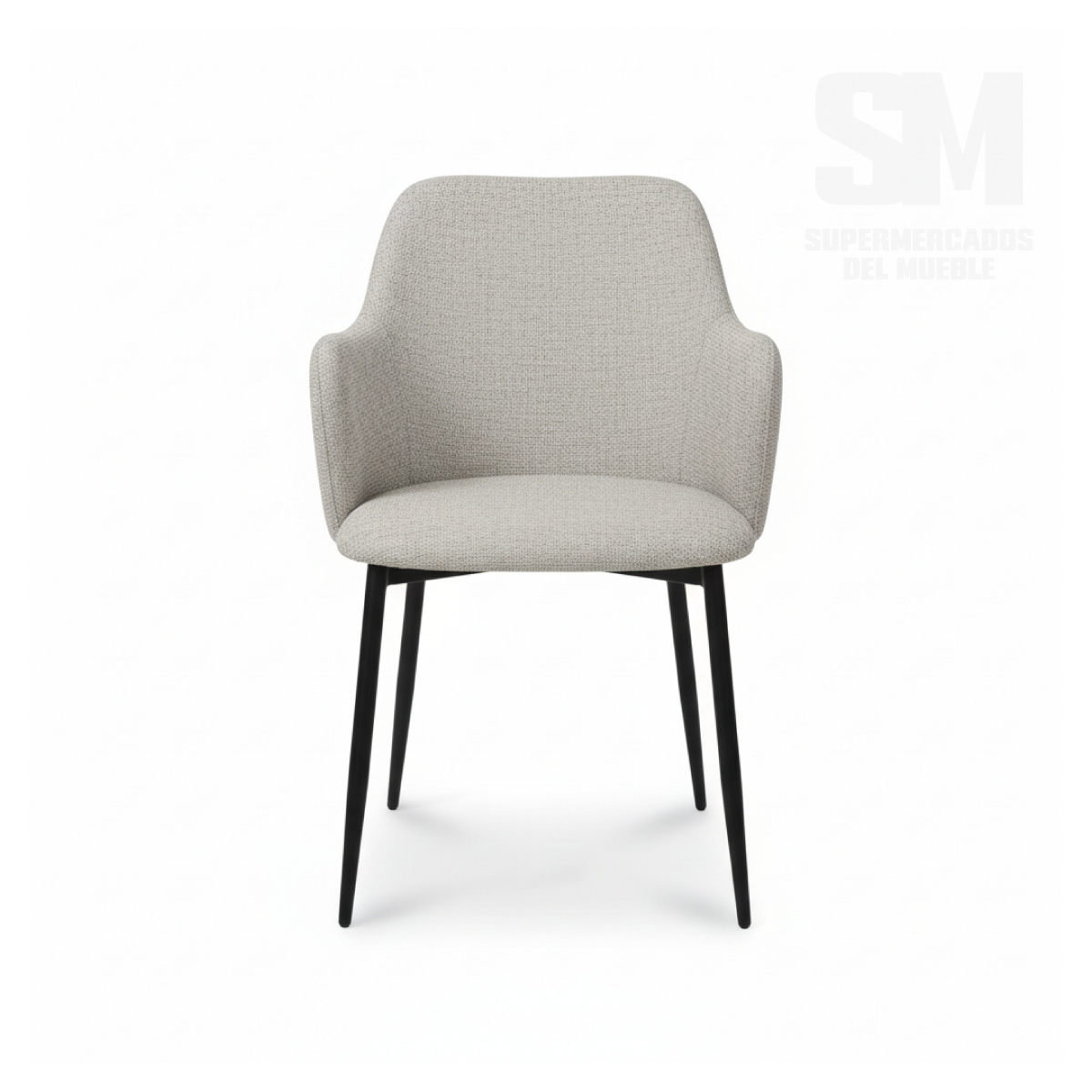 Silla de comedor tapizada con brazos / Mod. 4420 - Imagen 4