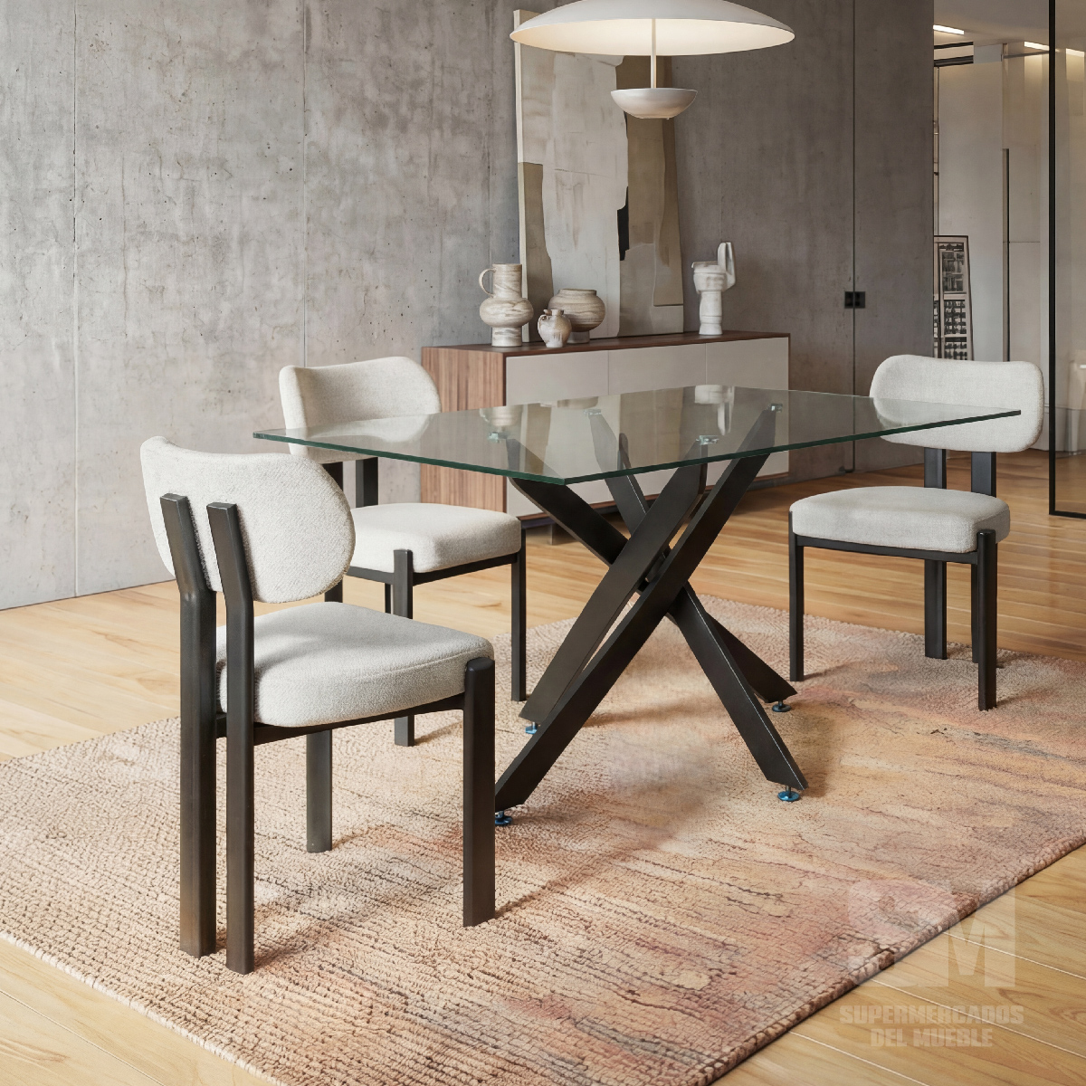 Silla tapizada de comedor / Mod. 4417 - Imagen 3