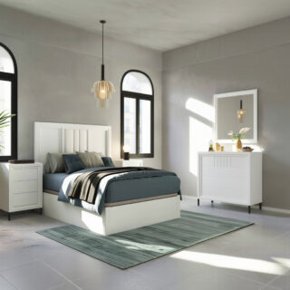 Dormitorio Moderno con Patas